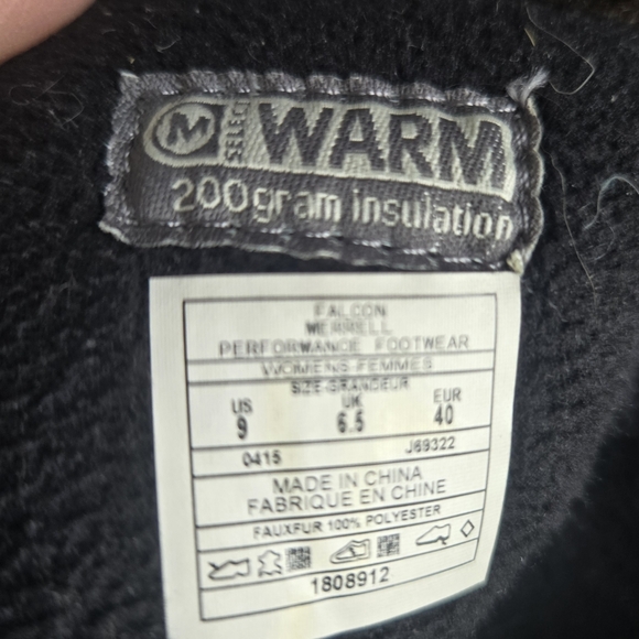 Merrell Women's Dark Brown Winter Boots - Picture 4 of 6